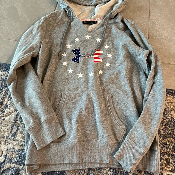 Women’s under armour freedom sweatshirt grey - Picture 3 of 12